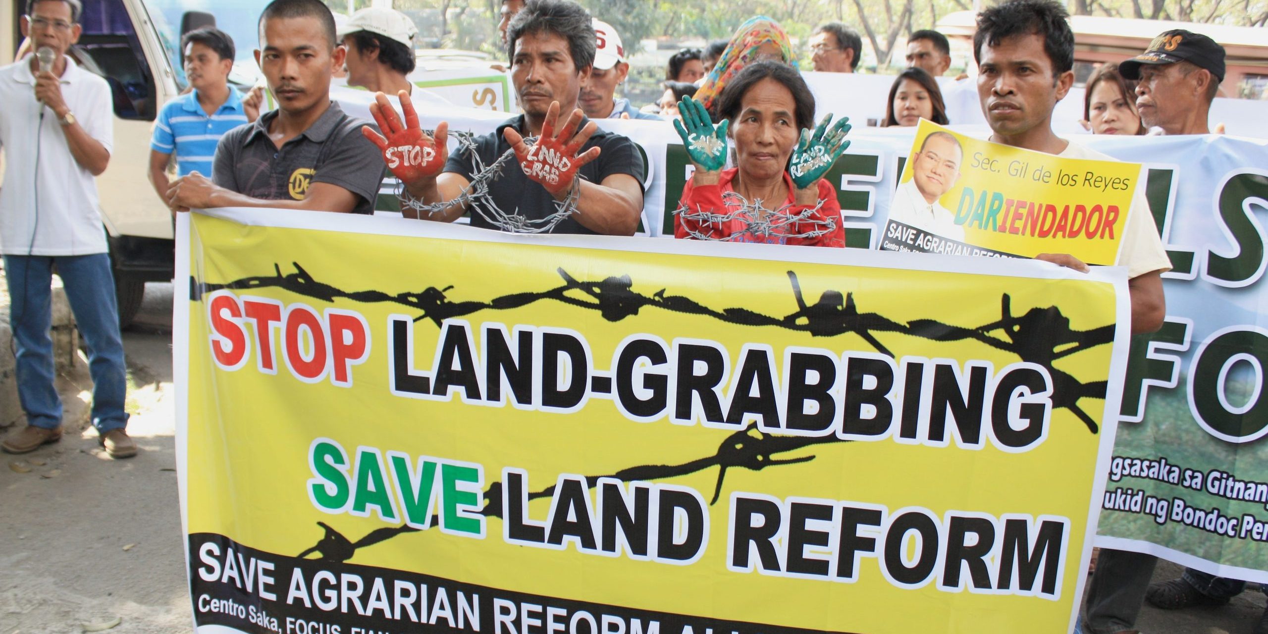 Kundgebung zur Landreform (© Astrud Beringer) Kundgebung zur Landreform (© Astrud Beringer)