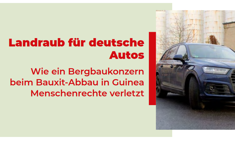 Landraub für deutsche Autos