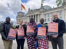 Kundgebung vor dem Bundestag