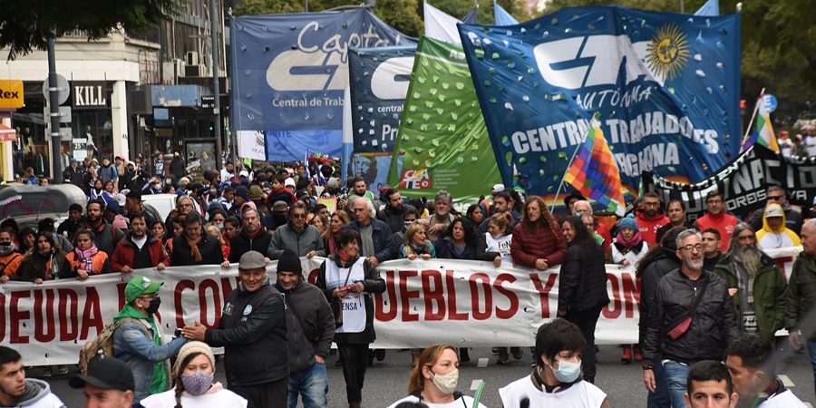 Debt for Climate Demo in Argentinien 2022 (CR Debt for Climate)