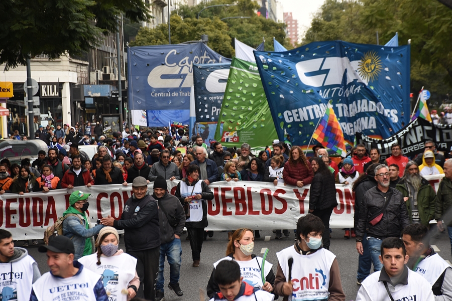 Debt for Climate Demo in Argentinien 2022 (CR Debt for Climate)