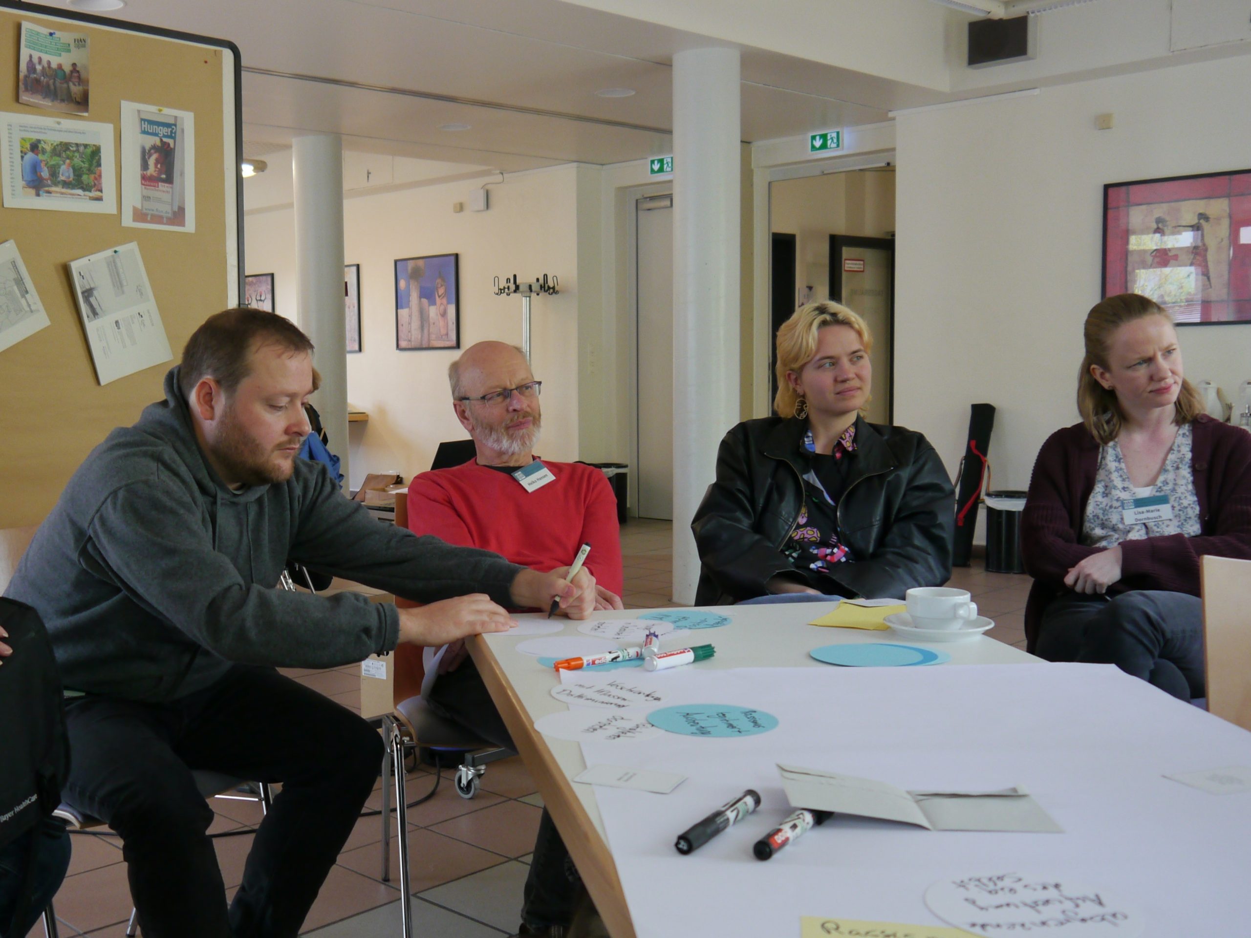 Arbeitsgruppe bei FIAN-MV