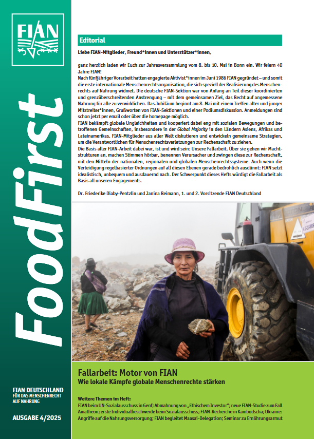 Cover FoodFirst 4-2025